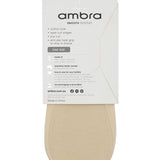 2PP Smooth Footlet - Natural