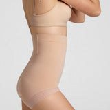 Cinch High Waisted Brief - Rose Beige - Ambra Corporation