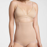 Cinch High Waisted Brief - Rose Beige - Ambra Corporation