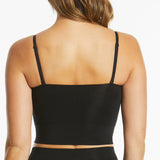 Powerlite Longline Bandeau - Black