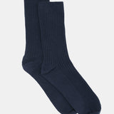 Organic Cotton Crew Sock - Eclipse