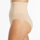 Soft Fusion Hi Waist Brief - Nude