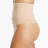 Soft Fusion Hi Waist G-String - Nude