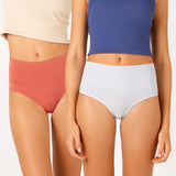 2 Pack Seamless Smoothies G-String - Desert Sand/Cool Blue