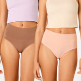 2 Pack Seamless Smoothies G-String - Almond/Sunset Sand