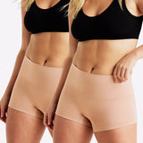 Seamless Smoothies Recycled Short 2 Pack - Rose Beige