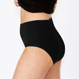 Seamless Smoothies Recycled Full Brief 2 Pack - Black