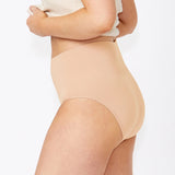Seamless Smoothies Recycled Full Brief 2 Pack - Rose Beige