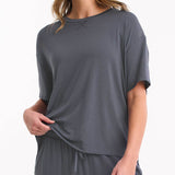 relaxed lounge tee, ambra loungewear