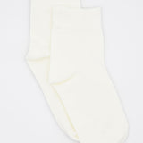 Organic Cotton Rib Crew - Buttercream