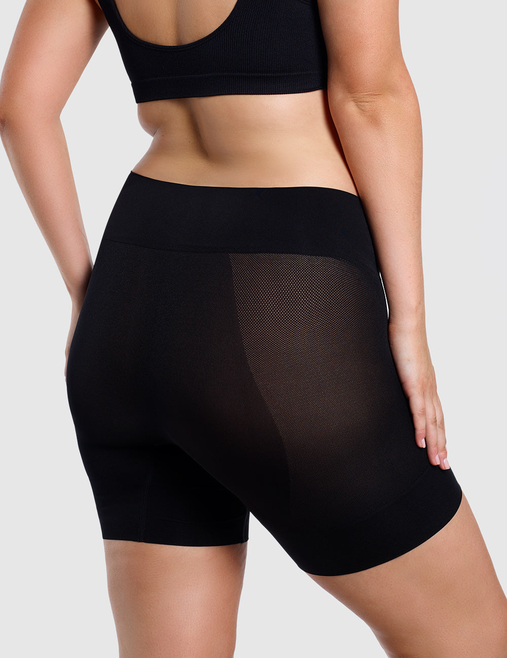 Curvesque Anti Chafing Short - Black - Ambra Corporation
