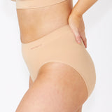 Bondi Bare Hi Cut - Rose Beige