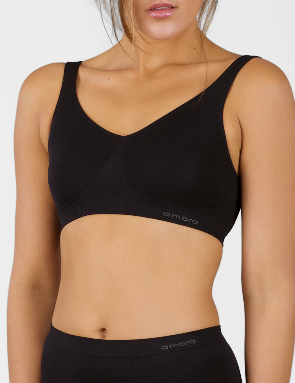 Bodysoft Shaper Bra - Black - Ambra Corporation