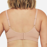 Curvesque Support Wirefree Bra- Rose Beige