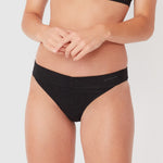 Bamboo Basics Bikini - Charcoal Marle - Ambra Corporation