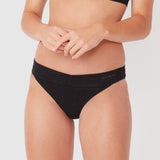 Bamboo Basics Bikini - Charcoal Marle - Ambra Corporation