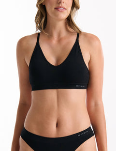 Purebasics Triangle Bralette - Black