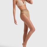Better Than Bare Toeless Control Brief Pantyhose - Natural Bisque