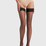 Fishnet Stay Up - Black - Ambra Corporation