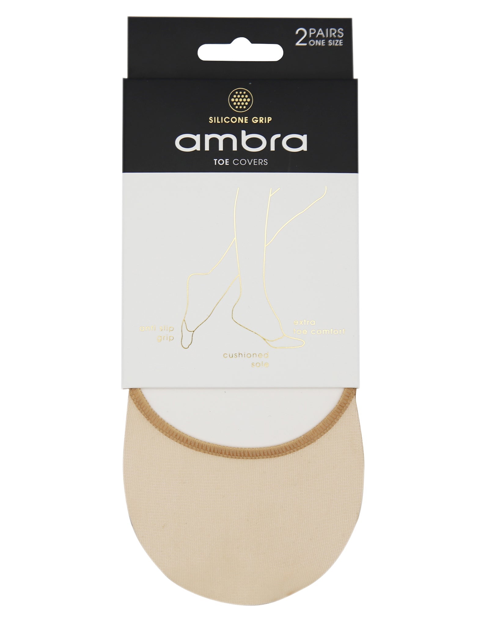 2PP Toe Cover- Nude front