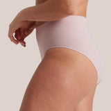 Bare Essentials Midi in Lilac Taupe side view