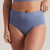 Bondi Bare Full Brief in Midnight Blue front