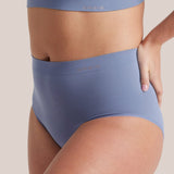 Bondi Bare Full Brief in Midnight Blue side