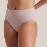 Bare Essentials Midi in Lilac Taupe front view