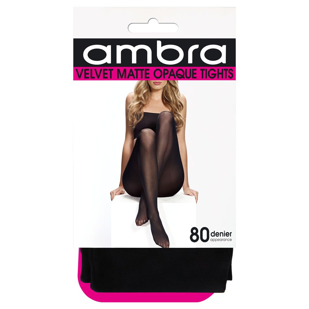 Velvet Matte Opaque - Black - Ambra Corporation