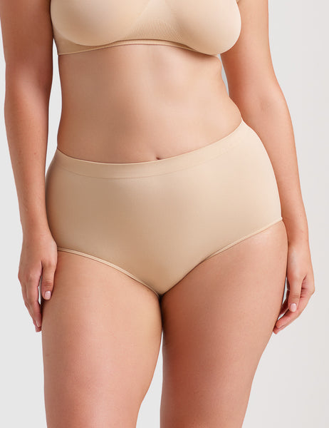 Curvesque Laser Sculpt High Waisted Full Briefs - Ambra