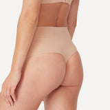 2 Pack Seamless Smoothies G-String - Rose Beige