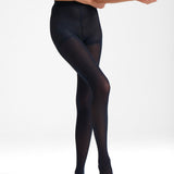 2 Pair Opaque Tight - Navy - Ambra Corporation 