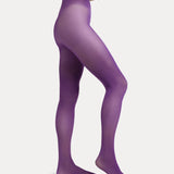 AMB 50D Coloured Opaque Tight - Purple