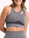 Asymmetric Crop - Charcoal