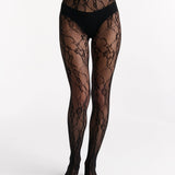 Botanical Net Tight - Black