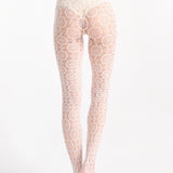 Crochet Net Tight - White