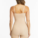 Powerlite Bandeau Shapesuit - Rose Beige