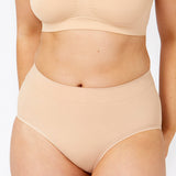 Powerlite Full Brief- Rose Beige