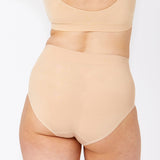 Powerlite Full Brief- Rose Beige