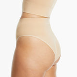 Powerlite Hi Cut Brief - Rose Beige