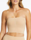 Powerlite Longline Bandeau - Rose Beige