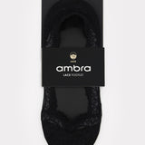 2pp Lace Footlet Black