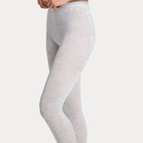 Knit Marle Tight- Light Grey