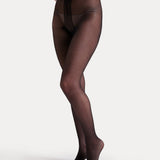 Oval Tulle Tight - Black