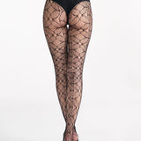Petal Lace Tight - Black