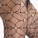 Petal Lace Tight - Black