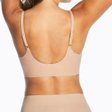 Thinvisible Cotton Longline Moulded Cup Bra - Sandstone