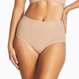 Thinvisible Cotton Waisted Brief - Sandstone
