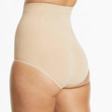 It's a Cinch Hi Waisted Full Brief - Rose Dust
