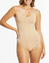 Re-Shape Low Back G-String Bodysuit - Nude